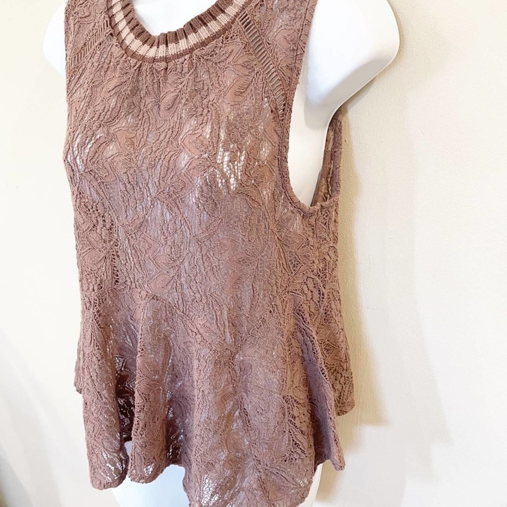 Free People Maisie Tank Top in Raspberry Size XS - Picture 4 of 13